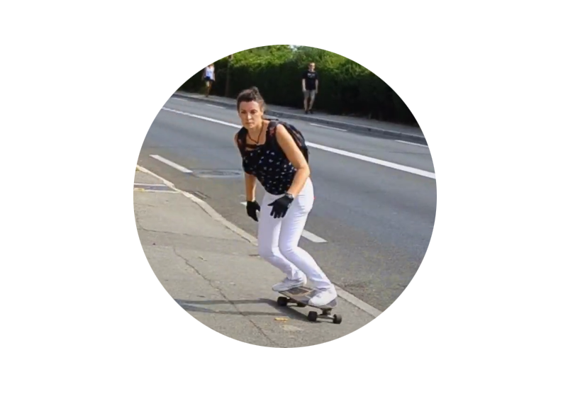 Video Surfskate Nathalie